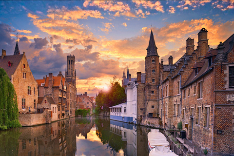 Bruges: Private Guided Tour with Your Mobile Phone Bruges: Private Guided Tour