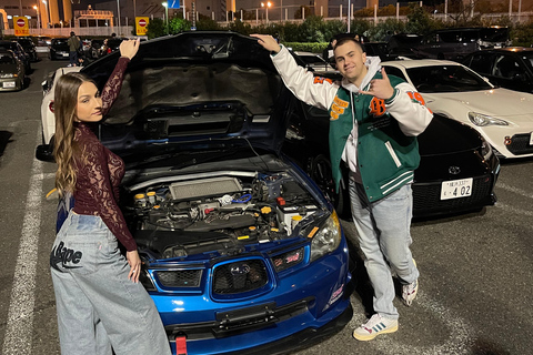 Tokyo Night Run – EVO WRX SKYLINE Daikoku Experience Midnight highway speed run + Hotel Pickup