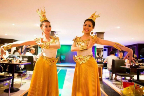 Bangkok: Rejs statkiem White Orchid Chao Phraya, tajski bufet i piwoWylot z Asiatique The Riverfront
