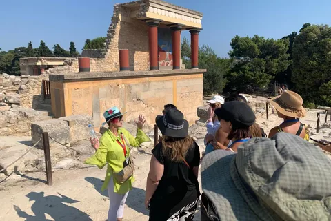 Knossos : Labyrinthe de Cnossos Visite à pied en coupe-file