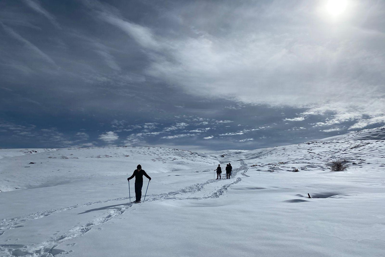 Au départ de Santiago : randonnée en raquettes dans les Andes