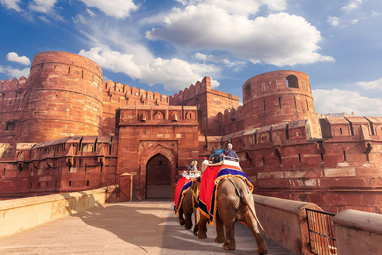 From Delhi: Taj Mahal & Agra Fort VIP Tour with 5* Dining From Delhi: Car + Guide Only