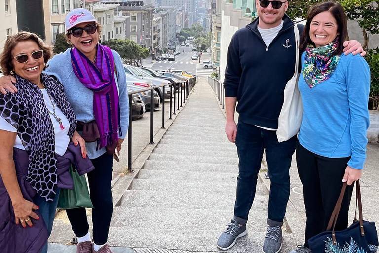 Tour di mezza giornata di San Francisco in Cable Car e a piedi