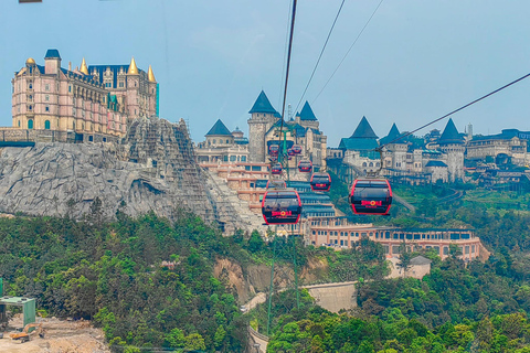 Ba Na hills - Golden Bridge heldagstur med guideDelad buss för stora grupper