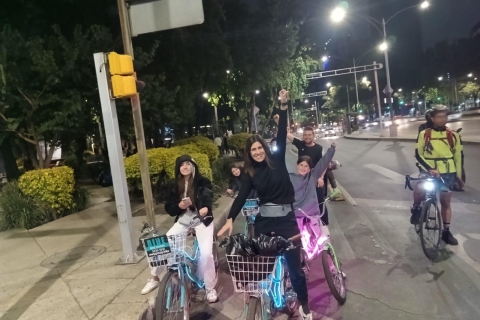 Mexiko-Stadt: Lights Night Bike Ride