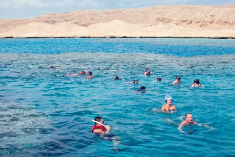 From Safaga: Orange Island, Diving, Snorkel and Water Sports Safaga or Soma : Orange Island Snorkel, Dive & Water Sports
