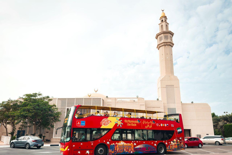 阿布扎比城市观光 HOHO 巴士之旅 + 可预订的额外服务2 日通行证