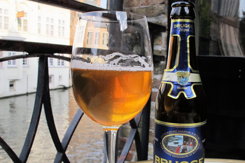 Excursão a pé por Bruges com cerveja e chocolateTour de cerveja e chocolate em Bruges