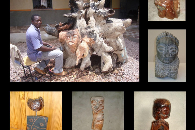 Art and Flavor in Maputo: Núcleo de Arte, Sculptures and Interaction with Artists Art and Flavor in Maputo: Art Center, Sculptures, and Interaction with Artists