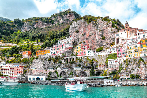 Amalfi, Pompeii, Positano Day Trip with Limoncelo From Rome From Rome:Amalfi, Pompeii & Positano Day Trip with Limoncelo
