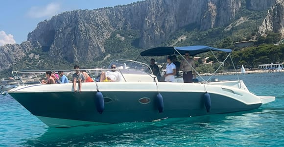 Palermo: tour di lusso in barca con snack e snorkeling