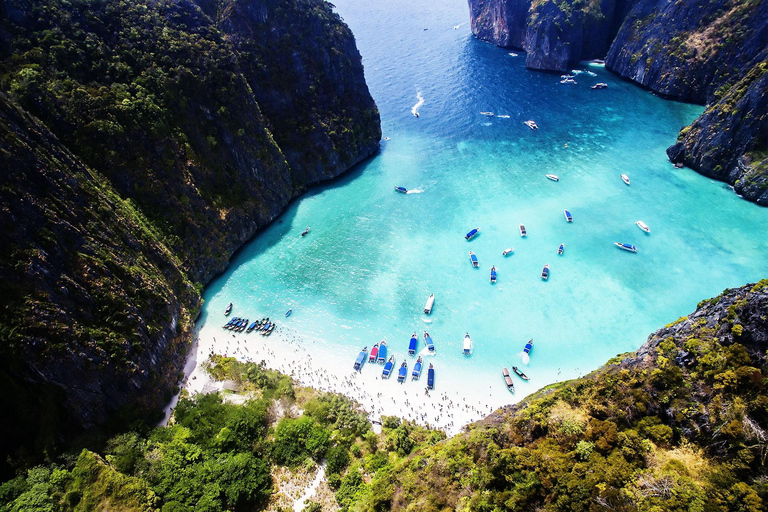 Phuket : Île de Phi Phi, tour en bateau de l&#039;île aux Bambous