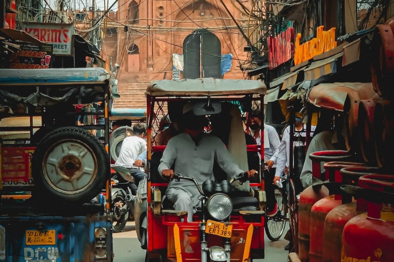Explore old delhi in tuk tuk and new delhi by car Explore old delhi in tuk tuk and new delhi by car