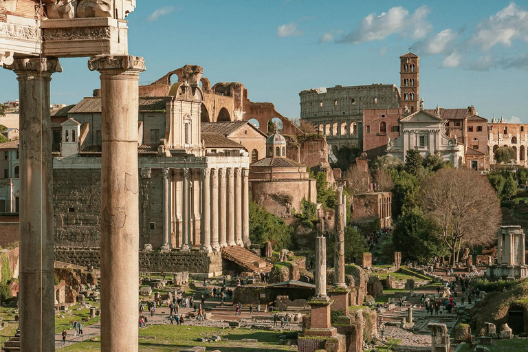 Rome from Civitavecchia: Colosseum, Vatican, and Historic Old Town by Minivan Shared tour in a small group of 8 people
