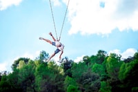 Murillo de Gállego Huesca, Bungee jumping over the river - Housity