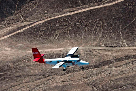 Sobrevuelo de día completo Islas Ballestas - Líneas de Nazca-Nazca