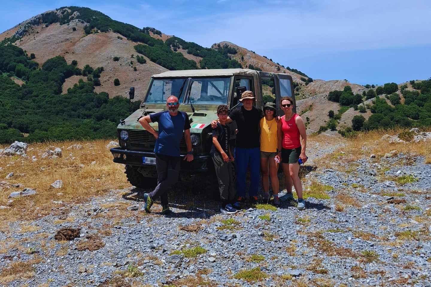 Calabria: La valle tra i due fiumi e la citta di Laos, in fuoristrada