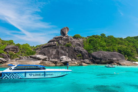 Från Phuket eller Khaolak: Similan Islands Snorkeling Day TripFrån Phuket: Similan-öarna – snorklingsutflykt med motorbåt