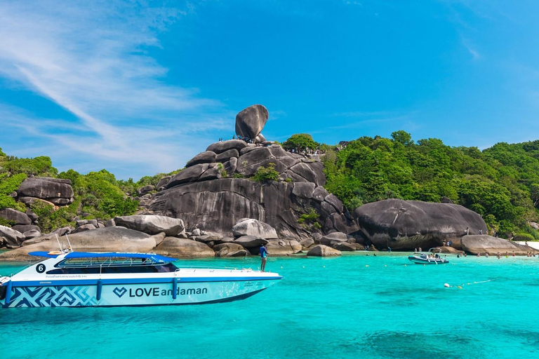 Von Phuket oder Khaolak: Schnorchel-Tagesausflug zu den Similan InselnTour ab Khaolak