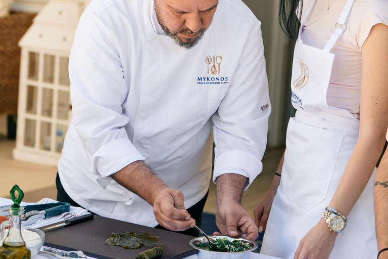 Mykonos: Hands-On Cooking Class with a Professional Chef