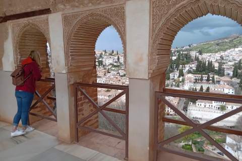 Granada: rondleiding Alhambra, Alcazaba en Nasari-paleis