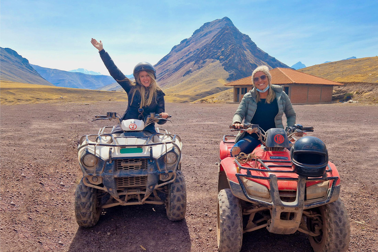 Rainbow Mountain Peru + Red Valley with ATVs FULL DAY TOUR 01 ATV Per Person