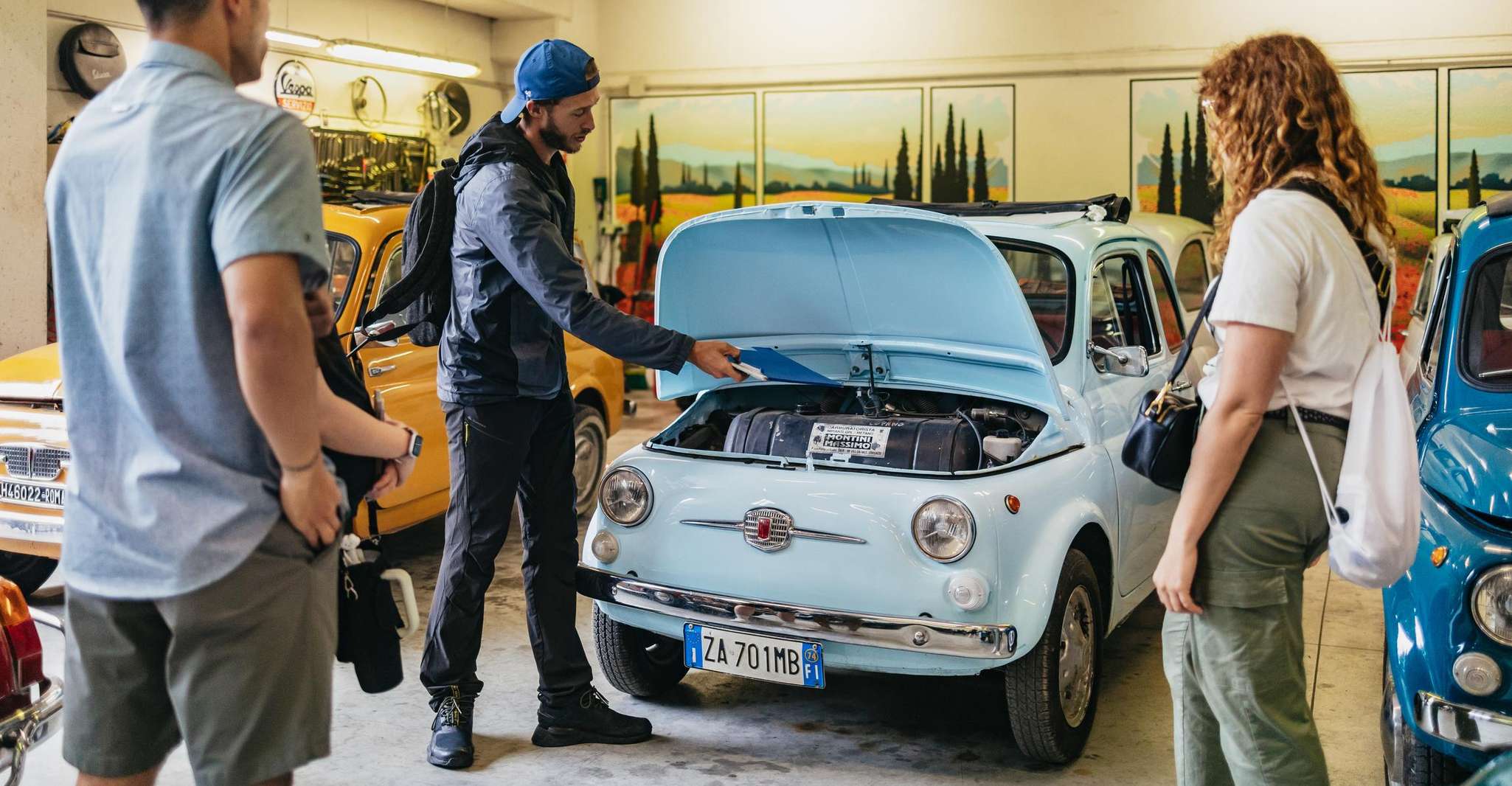 Florence: Countryside Vintage Fiat 500 Driving Tour photo 6