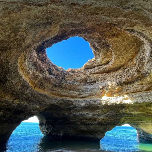 Da Faro: Tour d'avventura nella grotta di Benagil e altro ancora