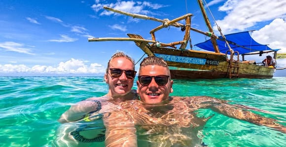 Zanzibar: safari blue snorkeling and sandbank
