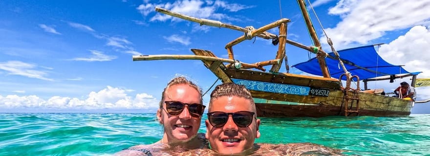 Zanzibar : safari bleu, plongée en apnée et banc de sable