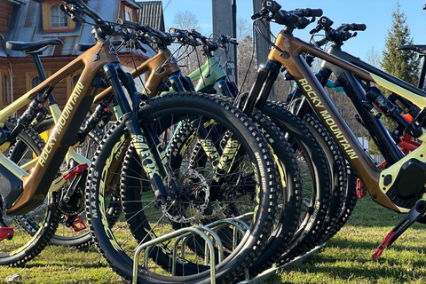 كراكوف: جولة بالدراجة الكهربائية وسبا في زاكوباني وجبال تاترا