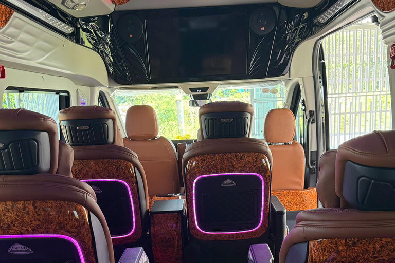 Ho Chi Minh To Mui Ne Private Car Transfer MINIVAN (5 people + 5 bags)