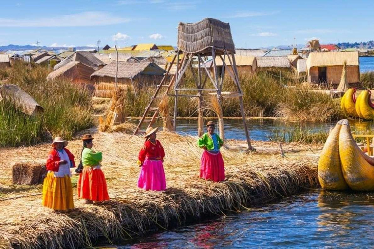 Uros, Taquile 1 dia a partir de Cusco com entrega em Puno