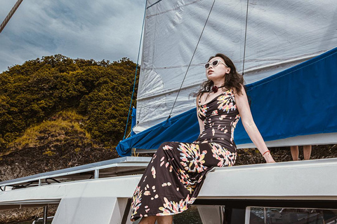 Phuket: Small-Group Catamaran to Coral & Racha Catamaran Day Tour to Coral & Racha Islands (No Transfer)