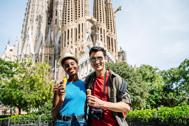 Barcelona: Sagrada Familia Decoded Guided Tour With Options Exterior Guided Tour Only - Standard Group in French