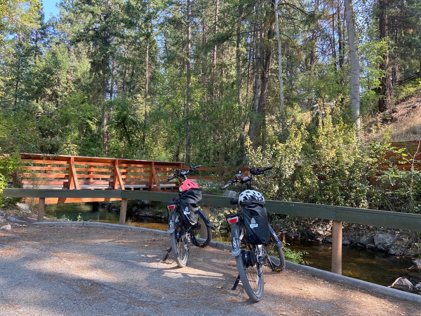 Kelowna Mission Creek Salmon Run Audio Tour en EBike GetYourGuide