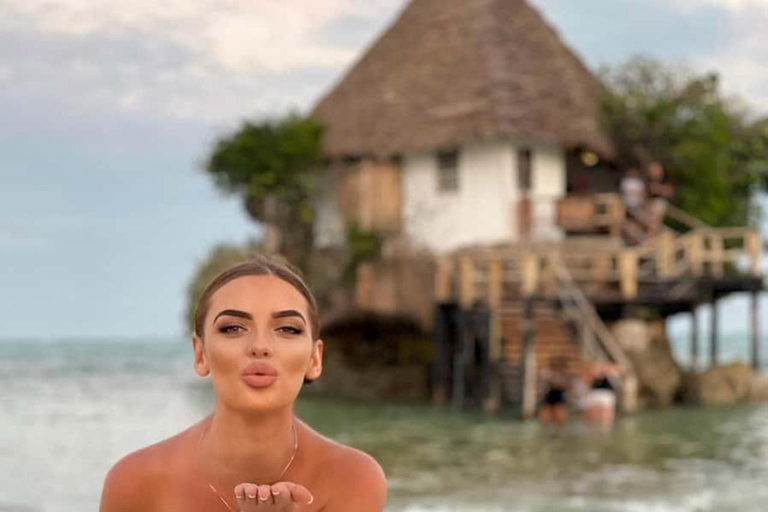 Sansibar: Gefängnisinsel, Salaam-Höhle &amp; The Rock RestaurantPRIVATE TOUR MIT TRANSFER