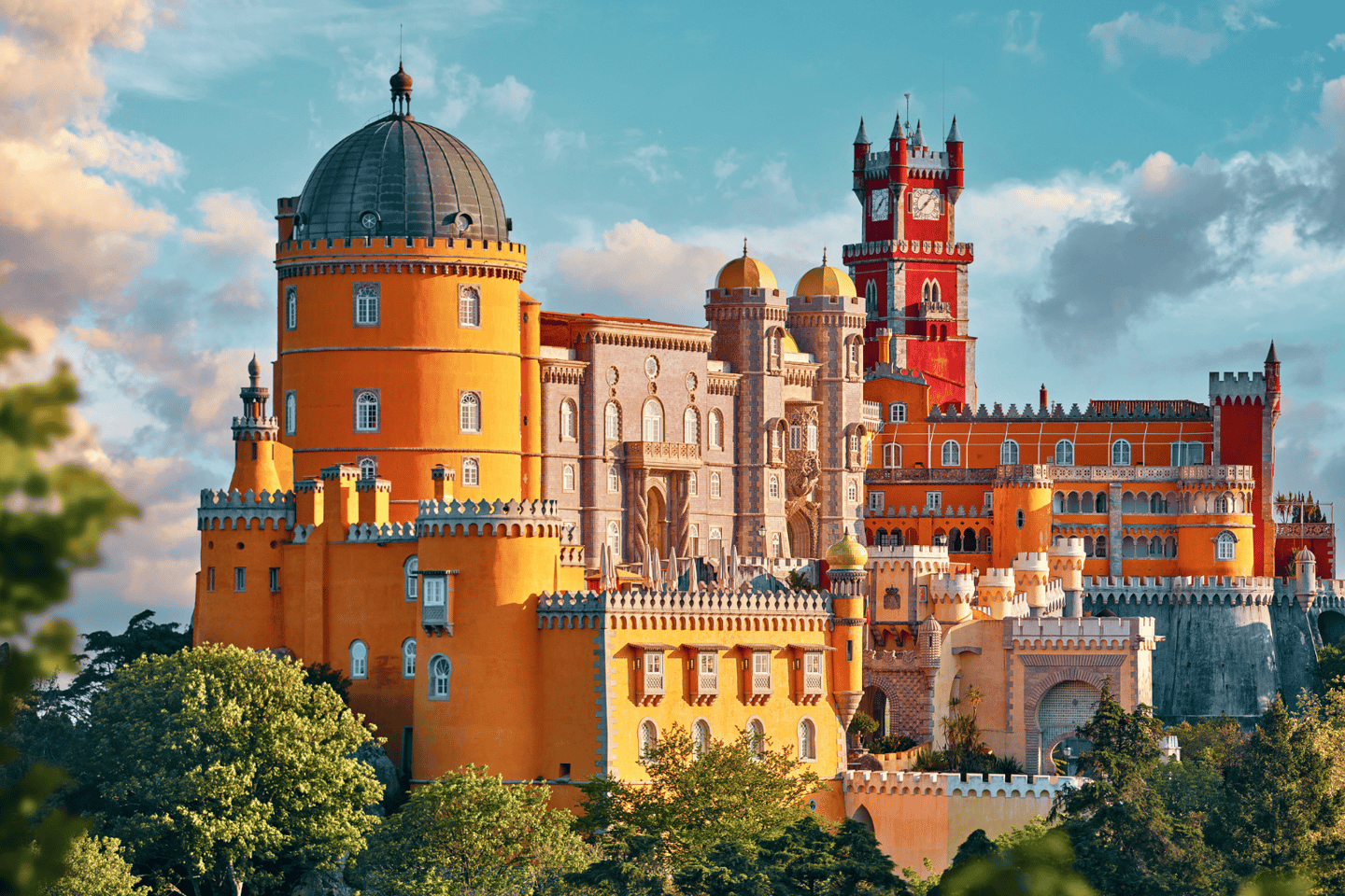 From Lisbon: Sintra, Pena, Regaleira, Cabo da Roca & Cascais