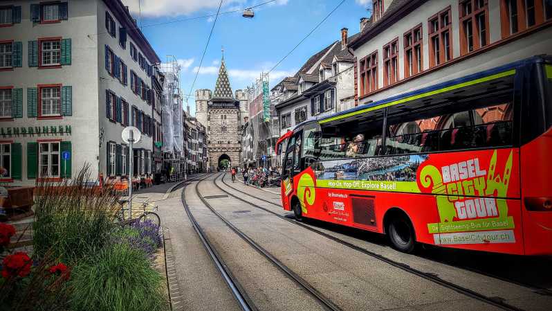 Basel: Sightseeing Bus Tour with Audio Guide