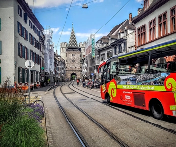 Basel: Sightseeing Bus Tour with Audio Guide