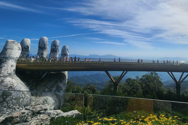 Golden Bridge Ba Na Hills &amp; Marble Mountain Private Tour