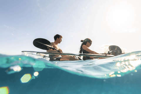 Menorca: Guided Tour by Transparent Kayak Menorca: Guided tour by transparent kayak