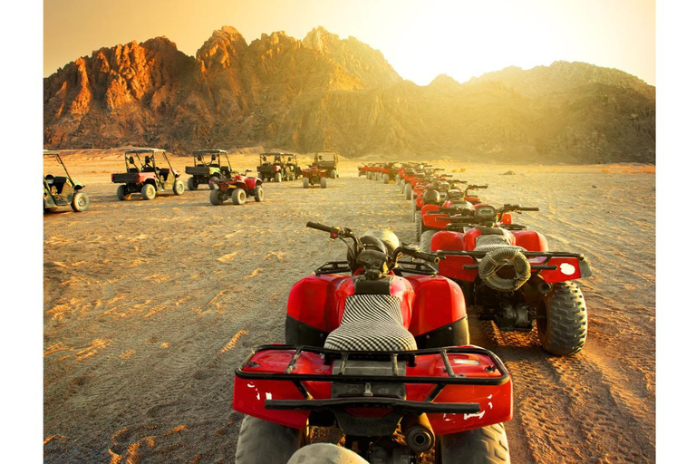 Sharm El-Sheikh: ATV Quad Sunrise & Sunset Desert Safari 2 Person ( 1 DBL BUGGY )
