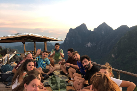 Luang Prabang: Nong Khiaw Overnight Camping 2 Days 1 Night