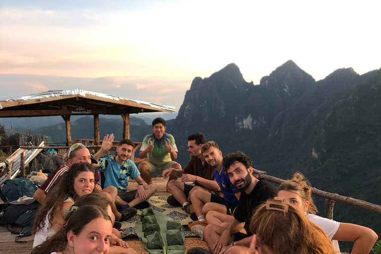 Luang Prabang: Nong Khiaw Overnight Camping 2 Days 1 Night