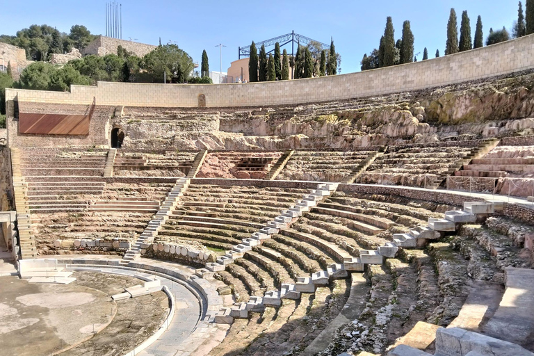 From Alicante: Day Trip to Murcia and Cartagena with Ticket to the Roman Theater From Alicante in Spanish