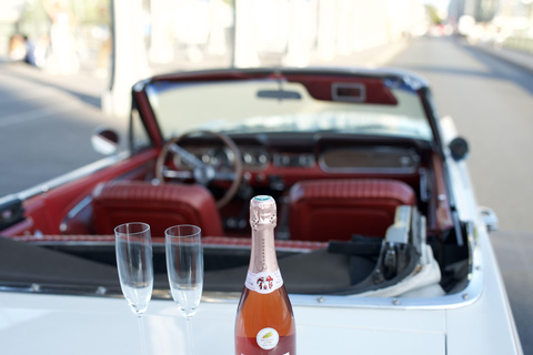 Paris: Vintage Mustang Tour & Local Guide with Hotel Pickup Paris Highlights | 1-Hour Mustang Express Tour