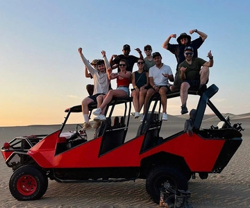 From Lima: Paracas and Huacachina Oasis Full Day Guided Tour