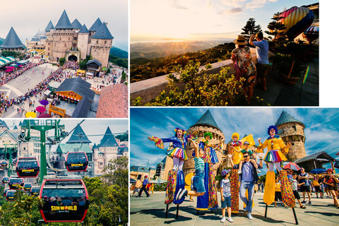 Von Da Nang aus: Hin- und Rücktransfer nach Ba Na Hills mit dem Bus