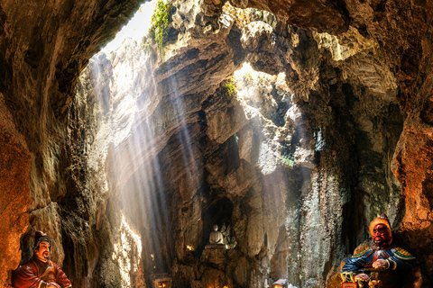 Da Nang: Marble Mountains, Basket Boat & Hoi An Private Tour